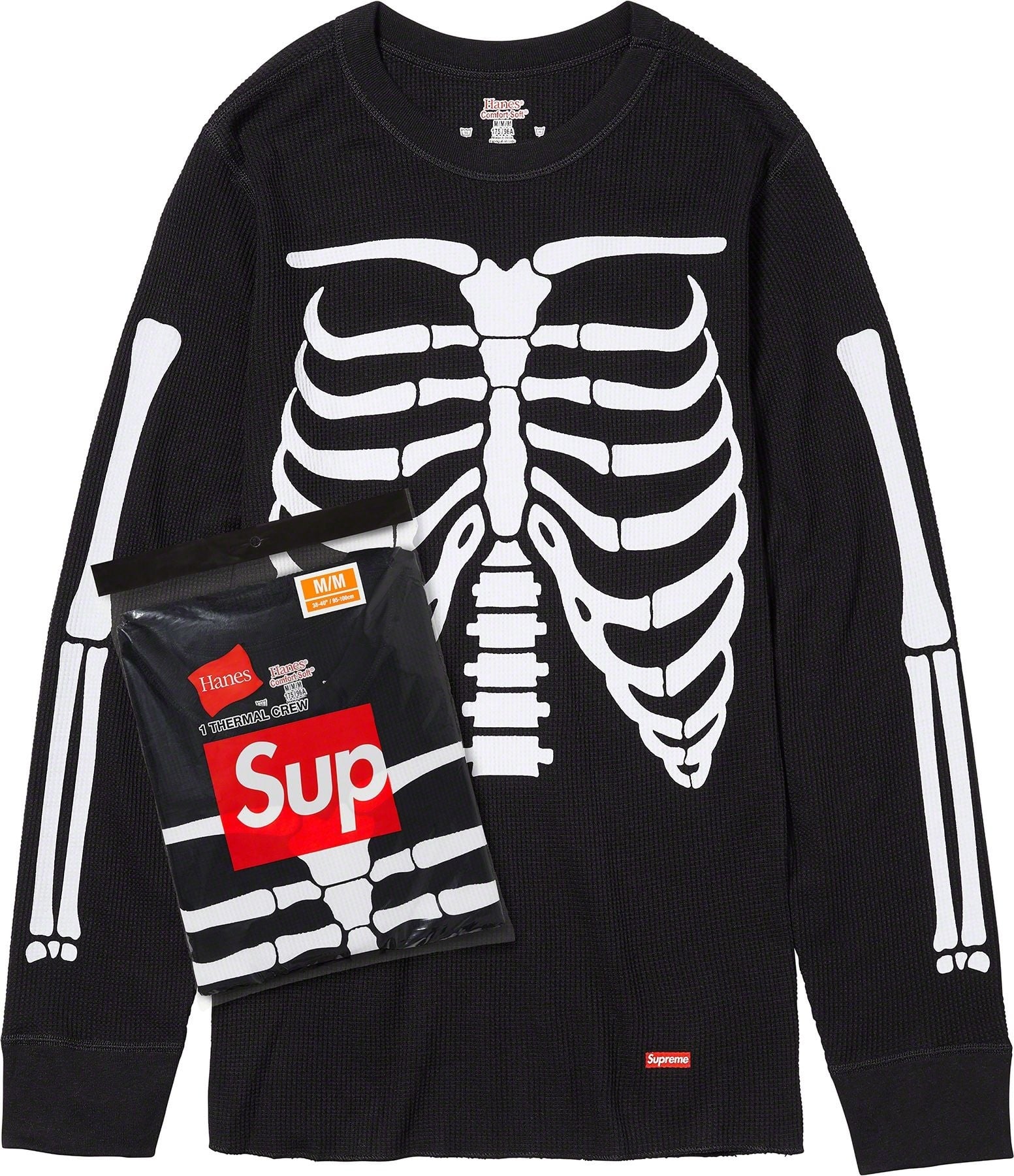 Supreme®/Hanes® Bones Thermal Crew (1 Pack) view 11